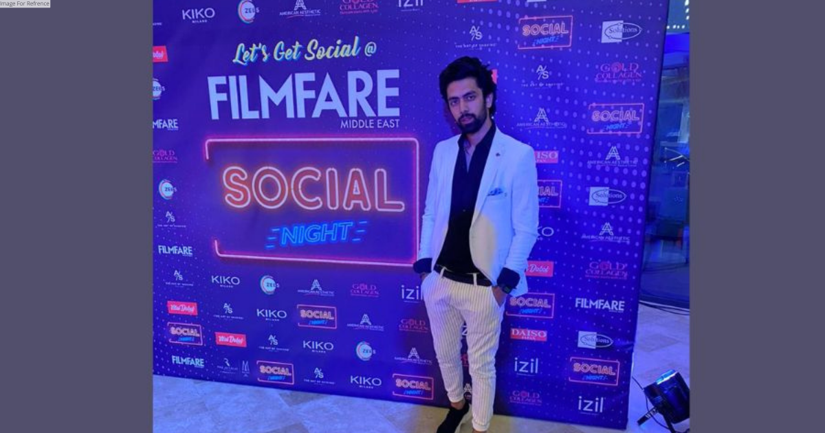 Harsh Narwani recognised as Emerging Social Media Talent by Filmfare Middle East Awards